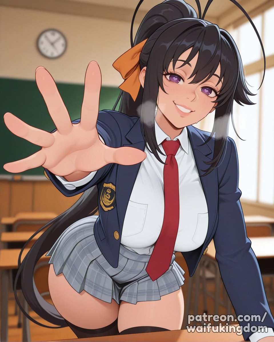 WaifuKingdomxd's tweet photo. Akeno Himejima 👑 SFW https://t.co/HOIot4gt0V