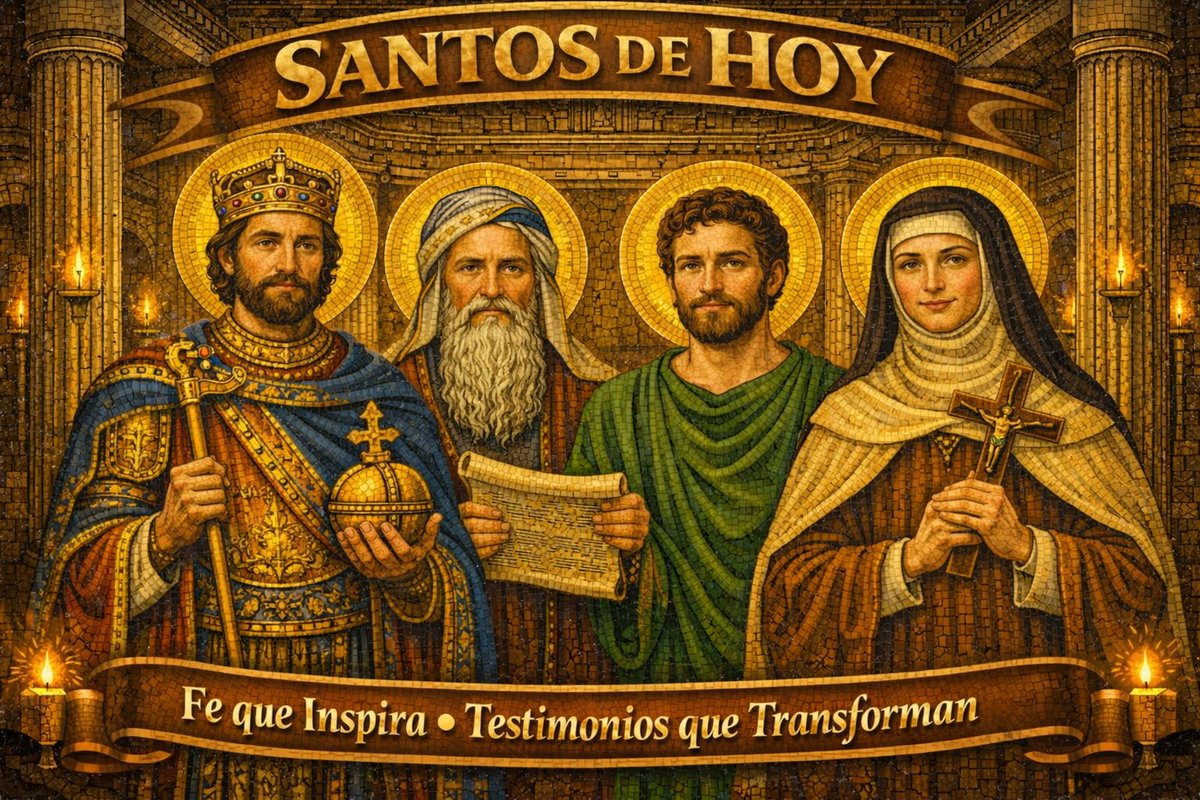 huellas_fe's tweet photo. El santoral de este día 13 de julio destaca figuras de distintas épocas y roles, entre los que se incluyen:

•San Enrique II: 
Llamado "el Santo", es el único emperador canonizado por la Iglesia. Gobernó con justicia en el siglo XI y promovió la evangelización. Trabajó de la mano con los papas para reformar la disciplina del clero y apoyó fuertemente la expansión de la reforma monástica de Cluny, la que buscaba erradicar la corrupción, la simonía y la intromisión feudal en la Iglesia.

•San Esdras: 
Sacerdote y escriba judío clave en el Antiguo Testamento, recordado por reorganizar las escrituras y reconstruir la fe de su pueblo tras el exilio en Babilonia. Su influencia en el judaísmo post-exilio es tan grande que la tradición judía suele compararlo en importancia con el propio Moisés. 

•San Silas: 
Profeta y compañero de San Pablo en sus viajes misioneros por Macedonia.  Encarcelado y azotado junto a Pablo por liberar a una esclava, liberándose milagrosamente cuando un terremoto abrió las puertas de su celda mientras cantaban himnos. Poseía el don de la profecía. 

•Santa Teresa de los Andes: Religiosa carmelita chilena, quien falleció a los 19 años. A pesar de su corta vida en clausura, dejó un profundo legado místico plasmado en sus Diarios y en su amplio Epistolario (cartas dirigidas a familiares y amigos). En la actualidad, su santuario ubicado en la localidad de Auco (comuna de Rinconada, cerca de Los Andes) es el centro de peregrinación más importante de Chile, recibiendo a más de 100,000 fieles cada año. Es considerada la patrona de los jóvenes, de los enfermos y de las misiones.
 
HUELLAS DE FE