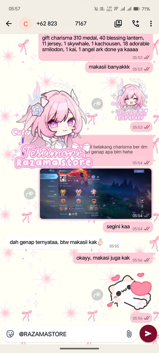 moonlightvvt's tweet photo. @damseulz yayyy dah sᰔld all  #testirazama makasii guyssss 😻🫶 https://t.co/CTROytB9H1