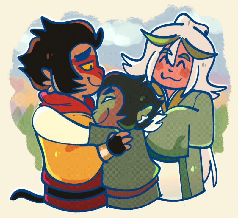 bunsbows's tweet photo. clumsyshadow family for oomfie @yabloko_be on artfight :} https://t.co/cjoY5b8iqS