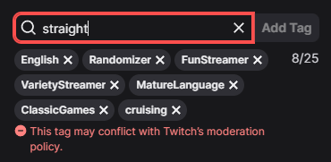 TypoPotato's tweet photo. @TwitchSupport SUPPORT STRAIGHT PEOPLE https://t.co/lqMiLMclv6