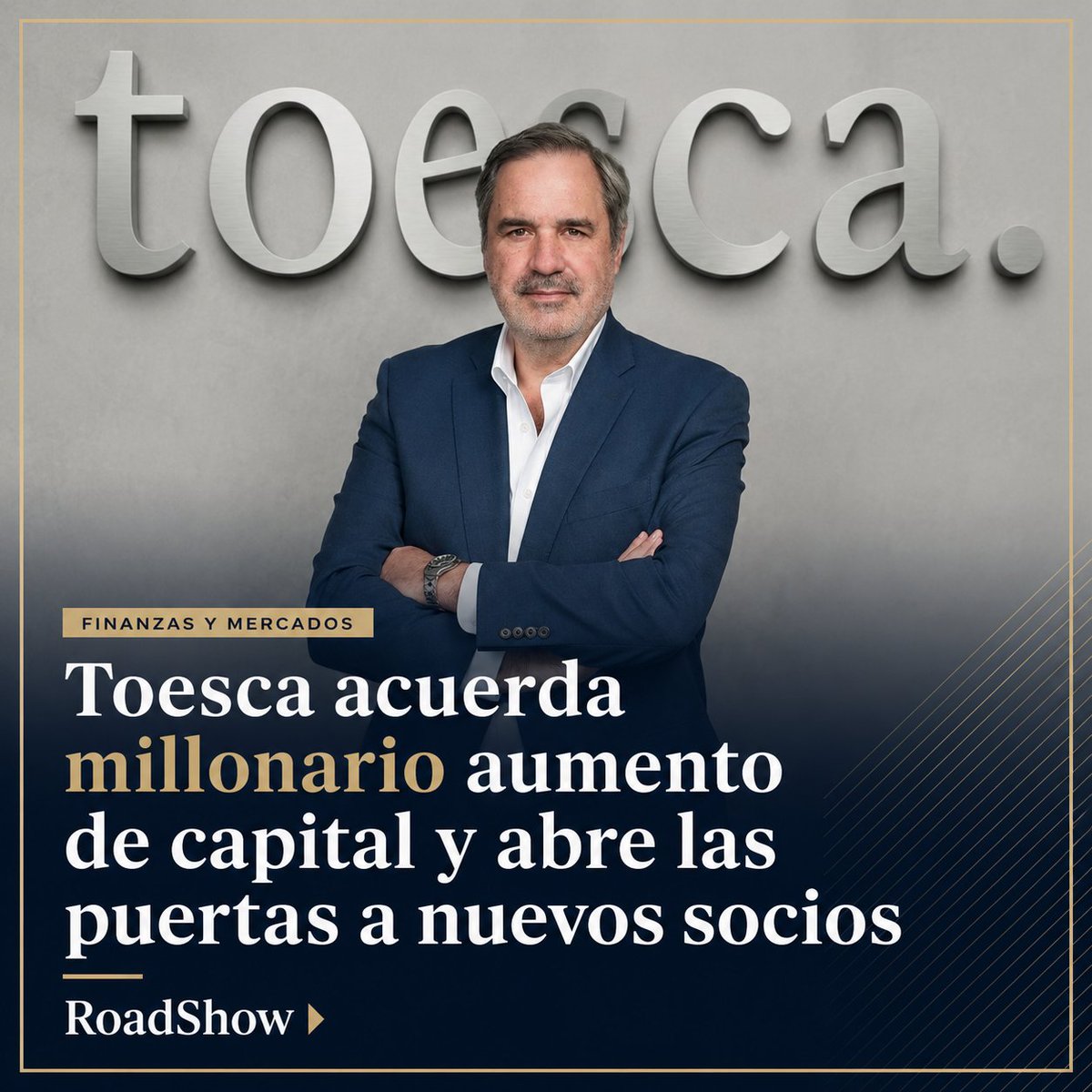 roadshow_cl's tweet photo. Toesca acuerda millonario aumento de capital y abre las puertas a nuevos socios
▶️ Más información: 
https://t.co/cG6xrct1Vx