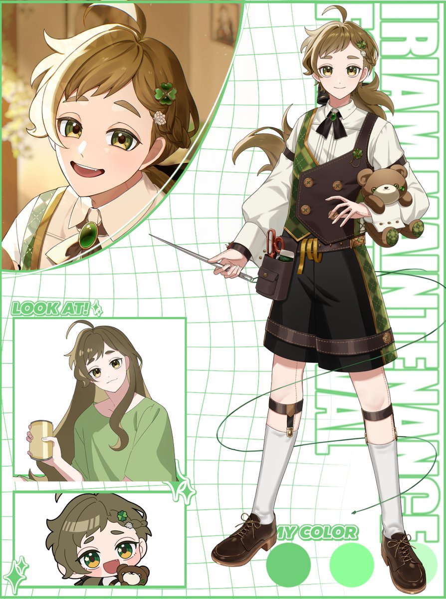 hanoha_ruka's tweet photo. #IRIAMメンテ中のフォロー祭り

ヴィラプロ所属🎨セルフ受肉ライバー

お絵描きやさん＆ぬいぐるみやさん🖼️🧸

中性ボイス🍀
お絵描き裁縫作業雑談🪡🧵

☀️毎日７時〜
🌙火木土21時〜
定期配信🍀

通勤通学朝活のお供に

🧸全反応巡回中💫

#おはようＶライバー https://t.co/LpxfZZnEU7