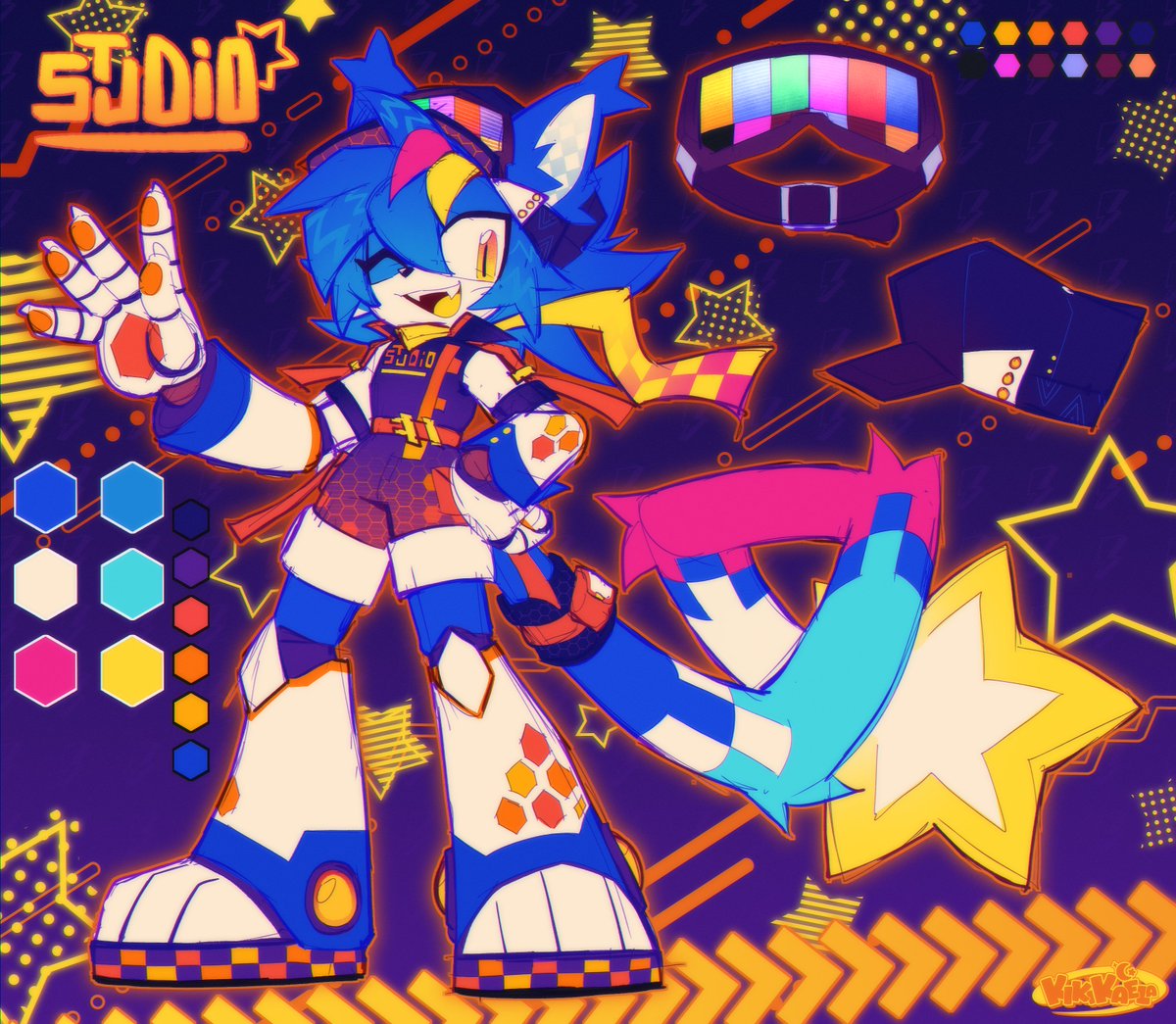 KikiKaela's tweet photo. 🌆 MEET STUDIO THE CAT 🌟
     »»———-　　———-««

This lovely bubbly cat is a to-be discord server mascot! https://t.co/cxivRpkLJq