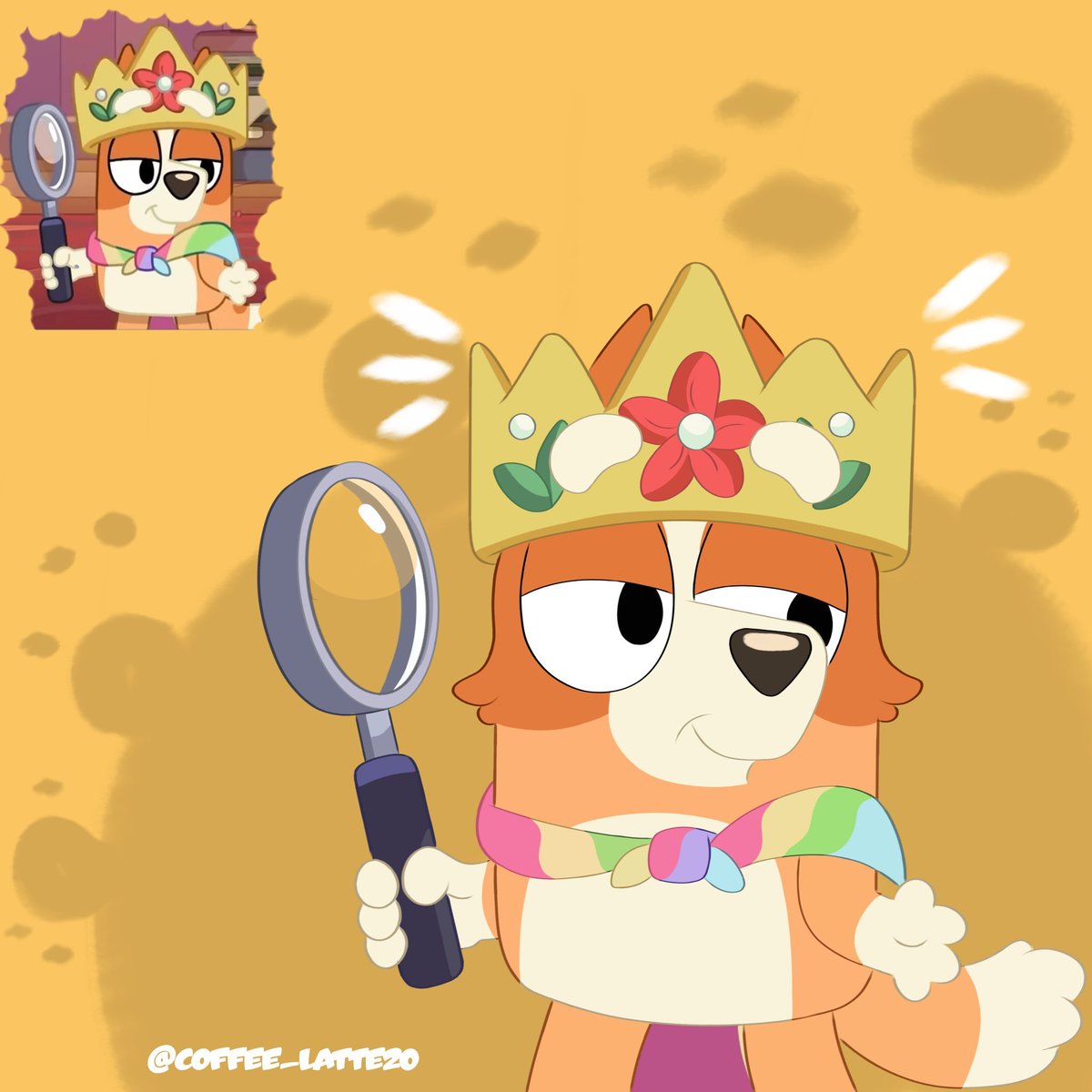 coffee_latte20's tweet photo. Princess Bingo 👑🟧
(Repost Art) https://t.co/JU34SZF4nu