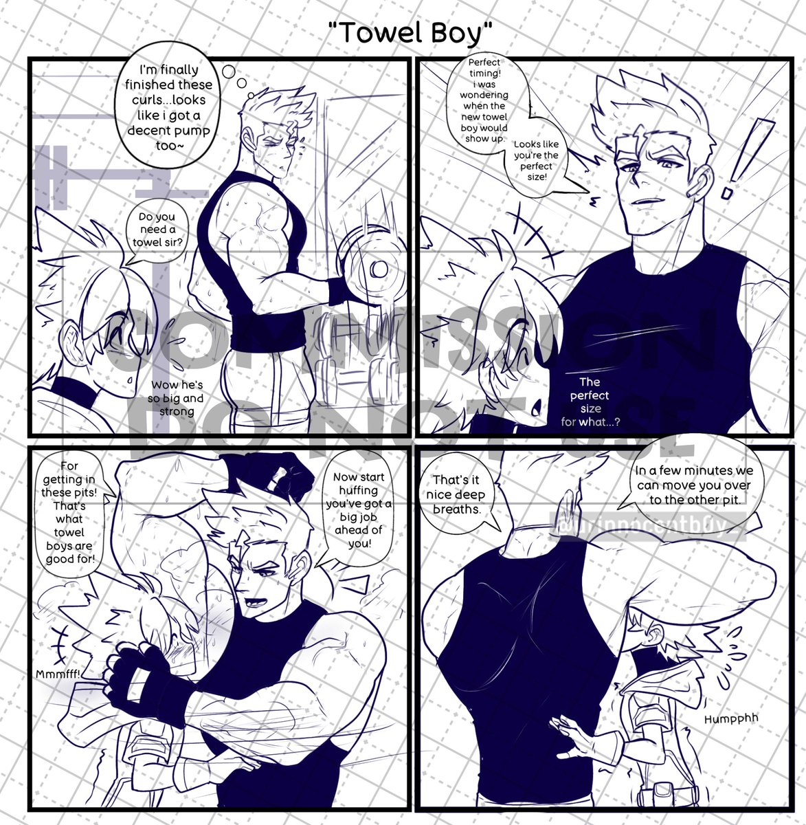 urinnocentb0y_'s tweet photo. Commission for @Litter799917 

Towel Boy 😤 https://t.co/KatqT3XrJx