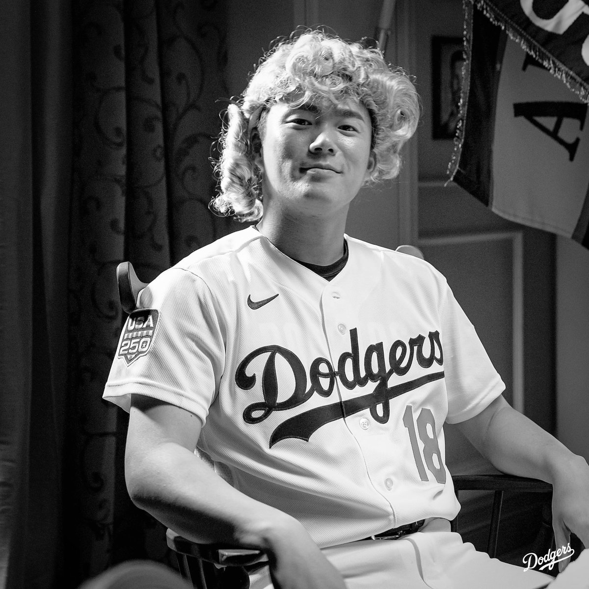2年連続でオールスター選出の山本由伸！ 📷@Dodgers #ドジャース