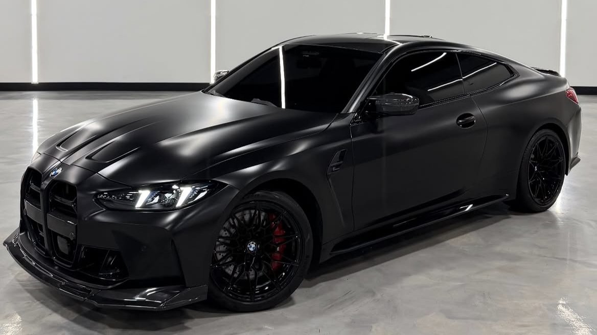 AlphaAfricano's tweet photo. Matte black M4 Competition https://t.co/5fJHfPXr54