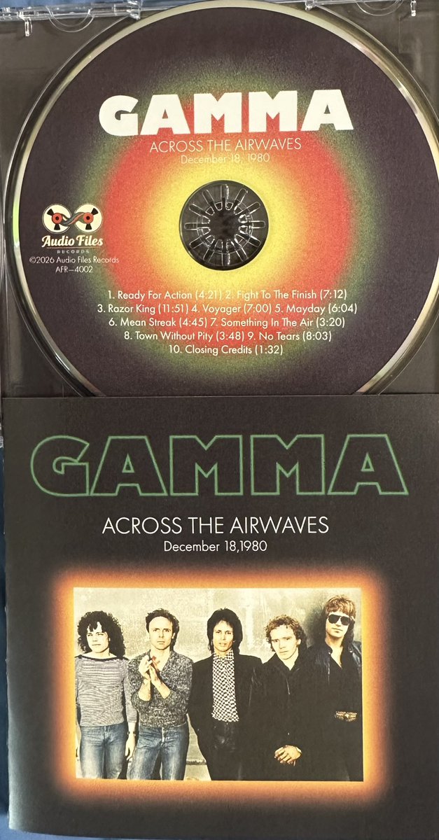 音源ゲットだぜ！ #音源ナンバー785 #GAMMA #AcrossTheAirwaves #HMV