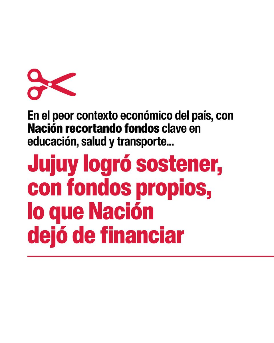 UCRNacional's tweet photo. ¿Sabías que Jujuy logró algo que pocas provincias pueden mostrar hoy?

📍 Cuando hay administración responsable, las prioridades se sostienen. https://t.co/ILouUm3Iej