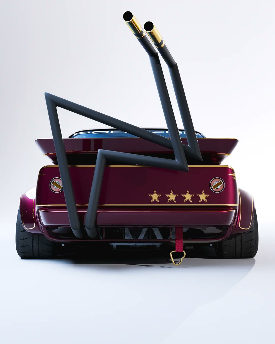 retro_shiftt's tweet photo. Bosozoku soul in a Porsche frame. Pure art. https://t.co/VJNg9cEBFi