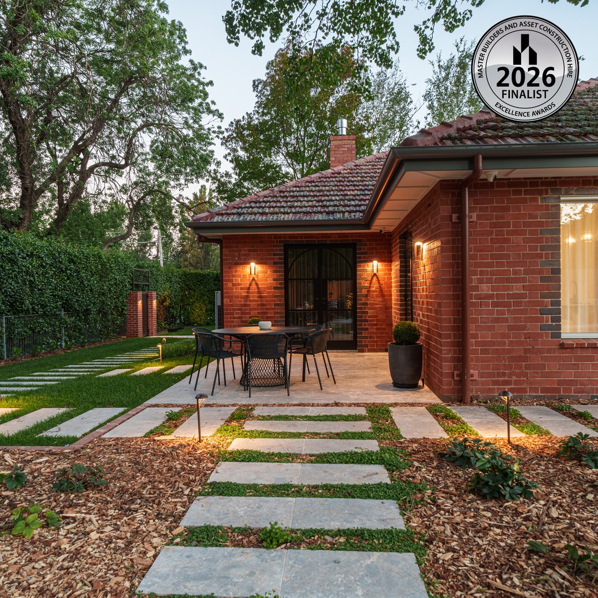 Manteena's tweet photo. We’re proud to announce that Manteena’s Griffith heritage renovation has been named a finalist in three categories at the 2026 Master Builders and Asset Construction Hire Excellence Awards.

#Manteena #BuildingExcellence #HeritageRenovation https://t.co/R9kEBBmdxJ