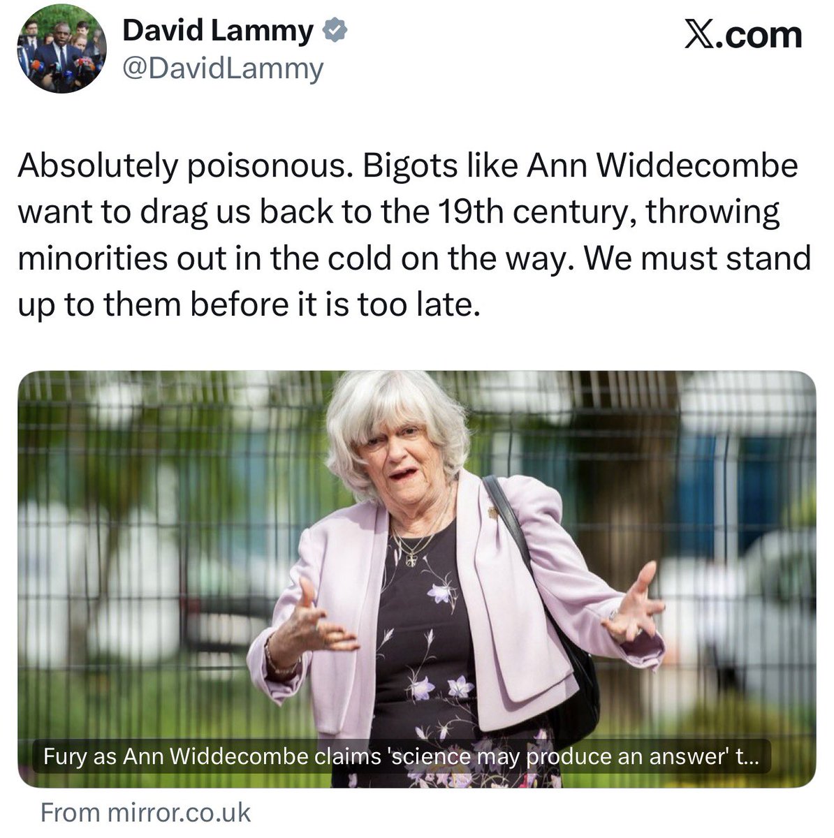 pippaisright's tweet photo. David Lammy is a national embarrassment to the UK https://t.co/08P6iddyet