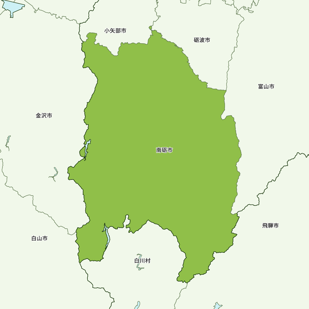 azuhachi2's tweet photo. 金沢市と富山市を隔てているのは、たった一つの市だけです https://t.co/rE5y6hPg5Q