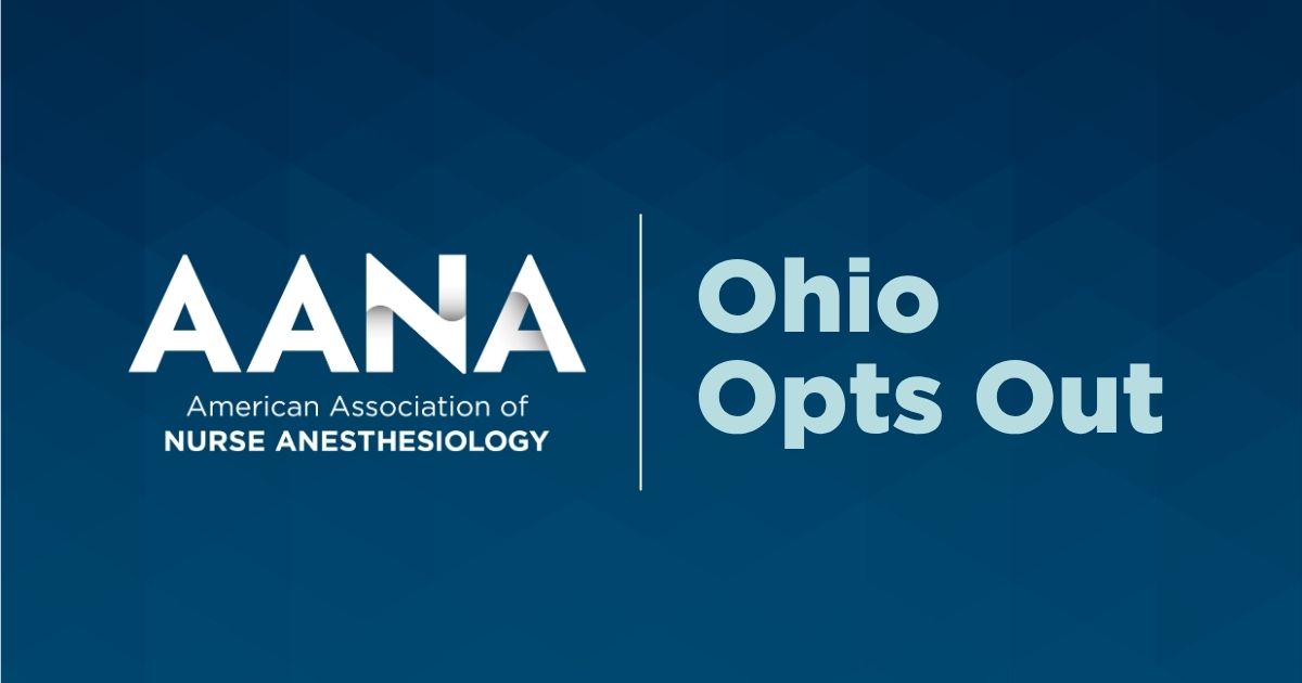 aanacrna's tweet photo. Ohio is now the 27th state to opt out of federal physician supervision requirements for CRNAs. 

This milestone strengthens patient access to safe, high-quality anesthesia care—especially in rural and underserved communities. 

More: https://t.co/hAZkmANEmX https://t.co/06DIMdsMzb