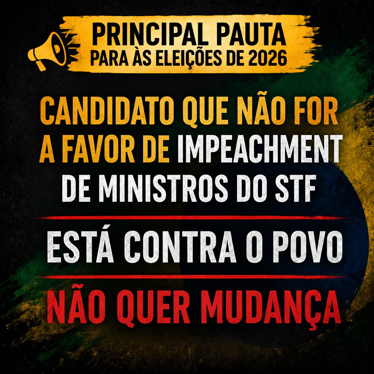ct_magoo's tweet photo. @nikolas_dm Impeachments e prisões de ministros do @STF_oficial , bem como a prisão de Paulo Gonet, serão imprescindíveis pra que o novo governo não seja sabotado. https://t.co/13v7dBp9IC