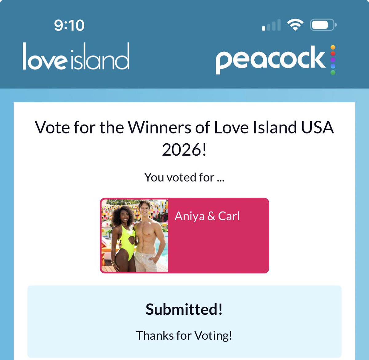 mylorensworld's tweet photo. Never once have i regretted my winners votes henniii 😝😝 https://t.co/3auB6YiJ9P