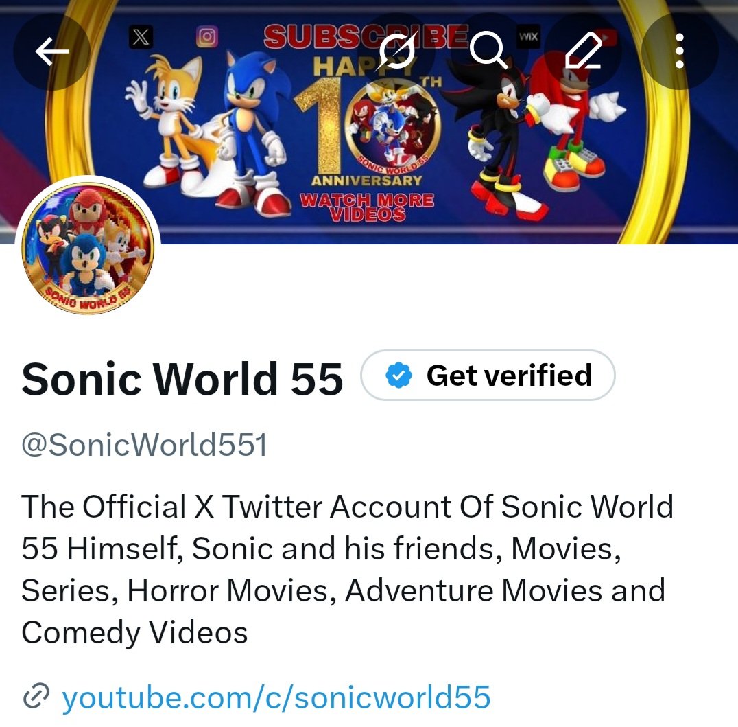 SonicWorld551's tweet photo. ⚠️ (VERY IMPORTANT NEWS) ⚠️
I Will No Longer Be Using X Twitter, this will concern all my X Twitter Followers.

(Please Read It Carefully) https://t.co/Z8uf5PQkWw