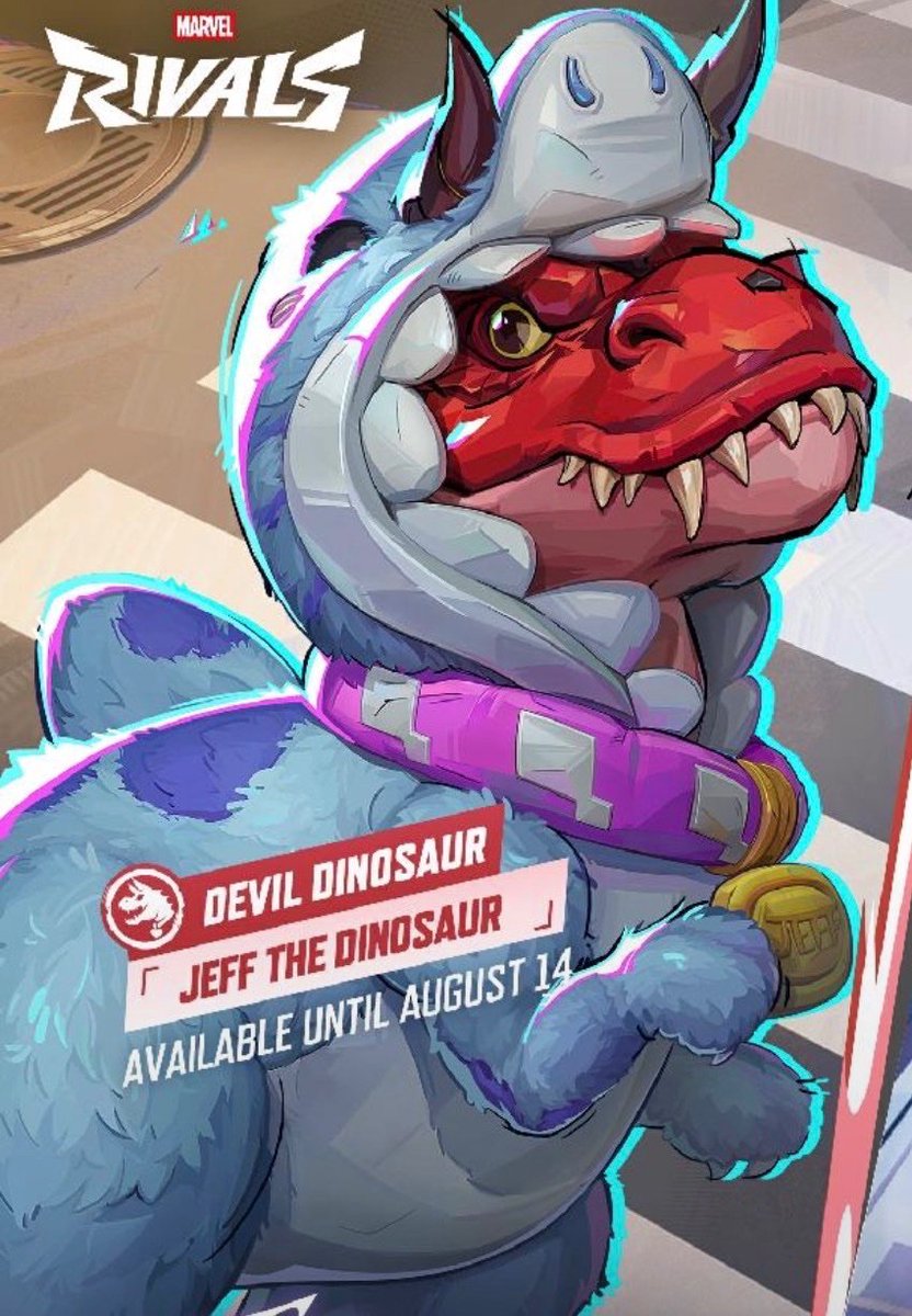 I always appreciate us dinosaurs being included🦖