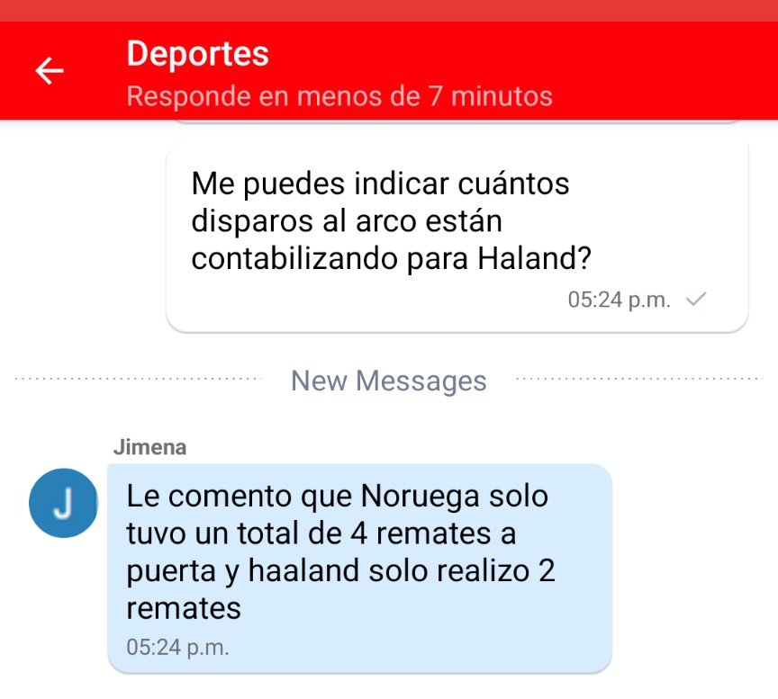 alanis_venegas's tweet photo. @playdoitmexico  como es posible que me den por perdida está apuesta, cuando tú mismo personal, por chat me dice todo lo contrario. 

ES UN ROBO!!!

EN TOTAL FUERON 5 disparos a puerta. 
2 de Haland 
1 de Odegaard
1 nusa 
1 de Schjelderup https://t.co/BXzz3cIr1l