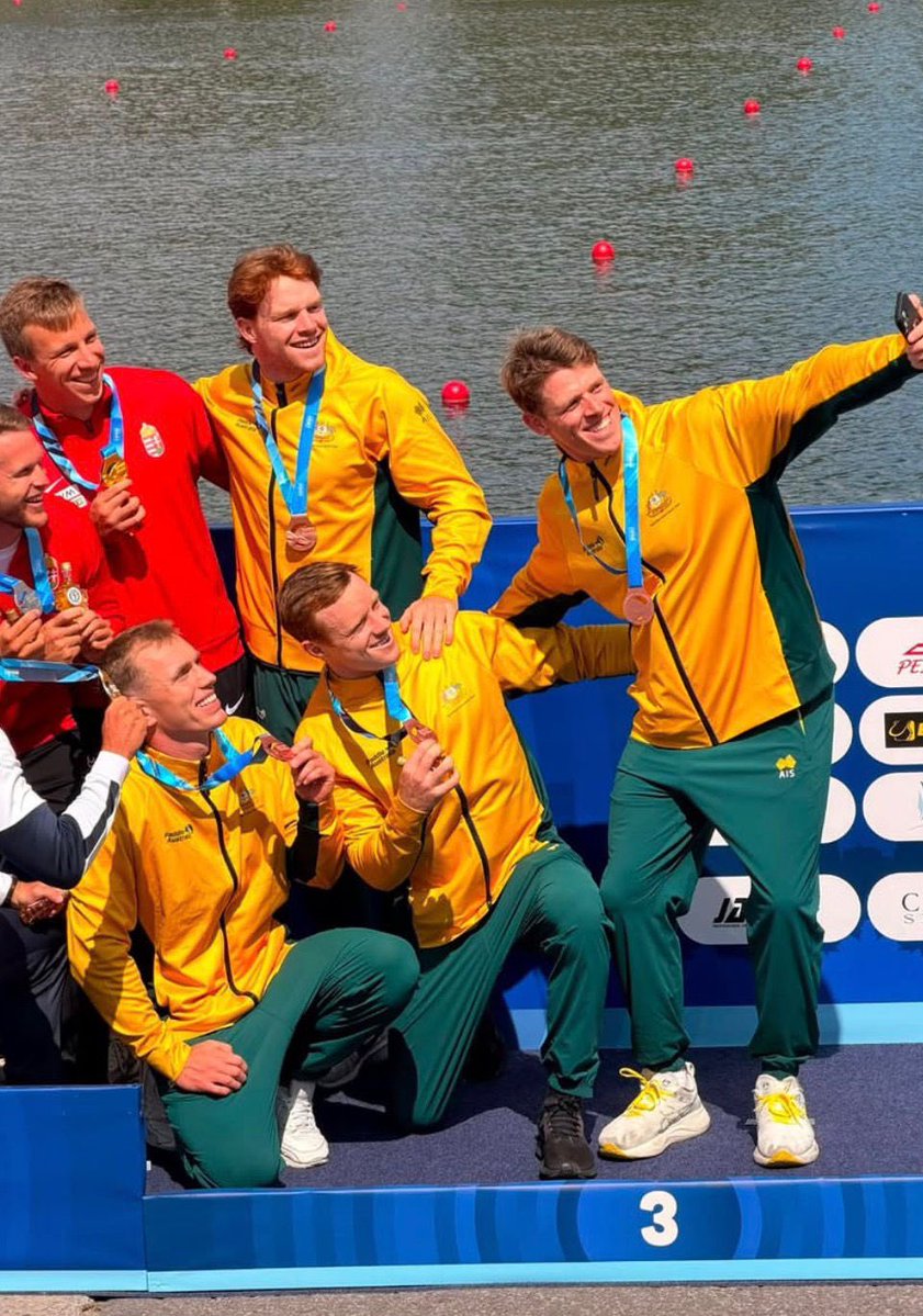 AusHCCanada's tweet photo. Australia’s sporting excellence was on full display in Canada this week! 🇦🇺🇨🇦

Congratulations to the @paddle_aus  team on an outstanding performance at the ICF #CanoeSprint and #Paracanoe World Cup in Montréal.

Bringing home 5 medals, and showing the best of Australian sport. https://t.co/ixZ8REiQDm