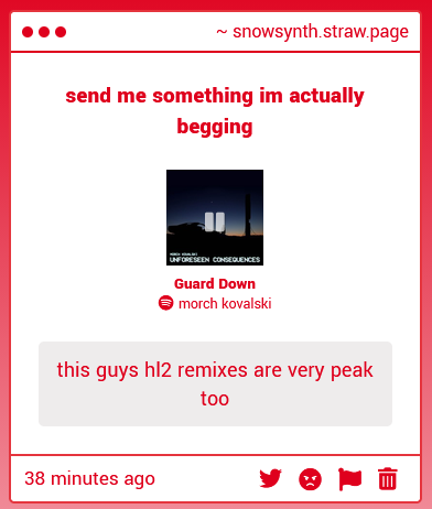snowsynth's tweet photo. ok so these fucking rule thank you for sharing https://t.co/aSLrgvfCBC