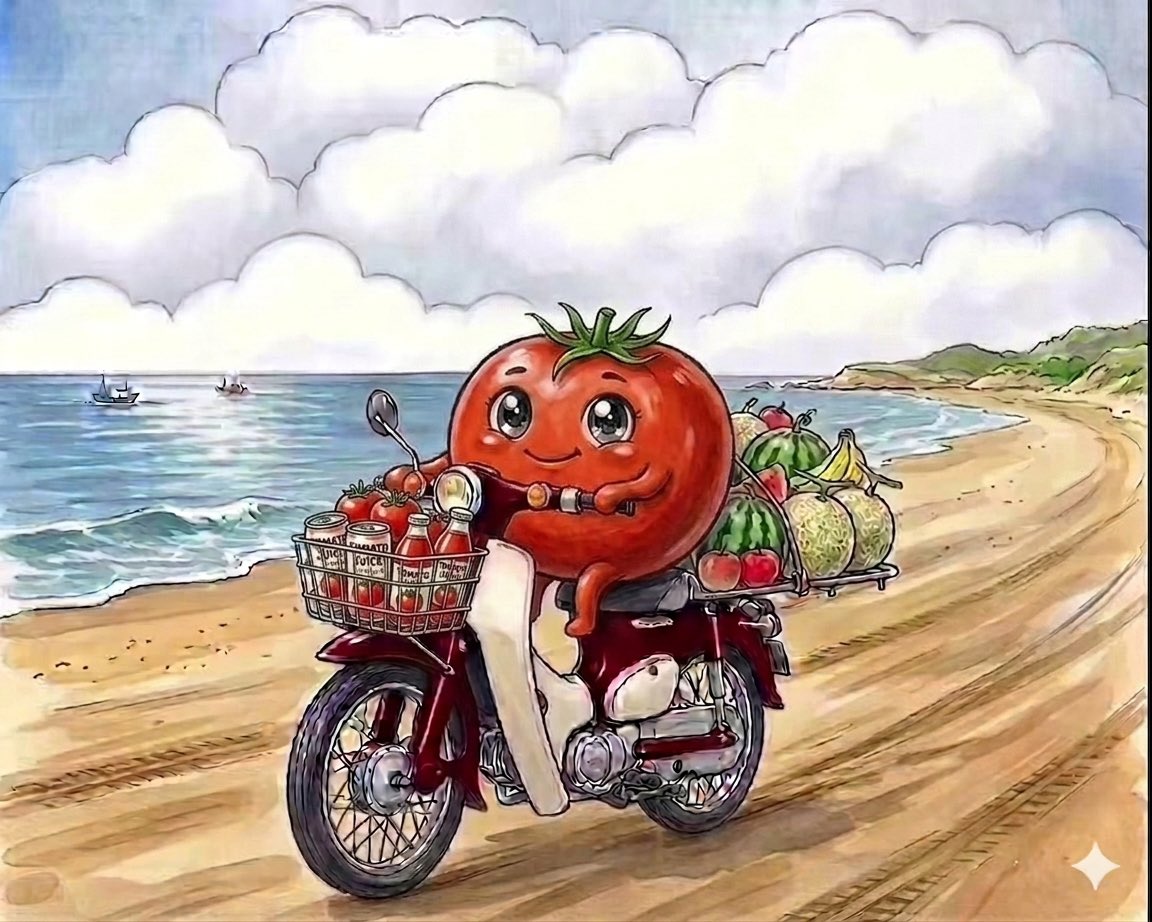 バイクで行ってらっしゃい😅 新幹線も👍🏻✨