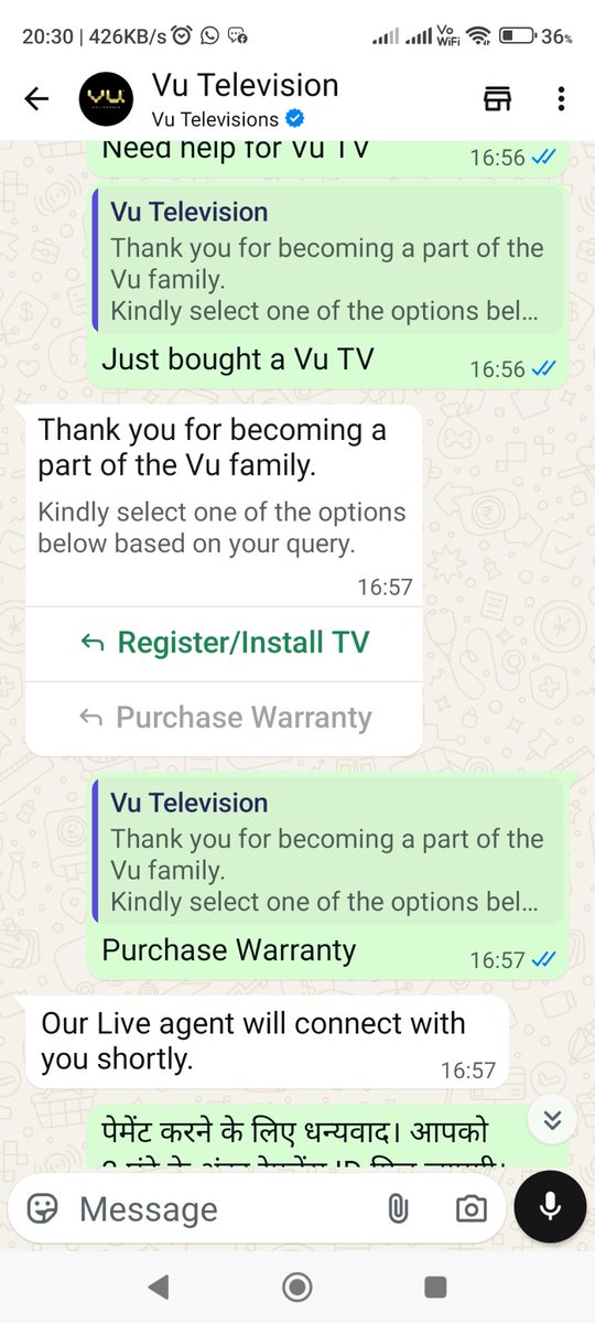 rajesh196320's tweet photo. Sir the remote supplied is not working  now  kindly  advise and support  suitably  with regards https://t.co/rw0LXddkgI