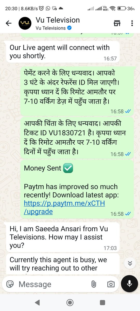 rajesh196320's tweet photo. Sir the remote supplied is not working  now  kindly  advise and support  suitably  with regards https://t.co/rw0LXddkgI