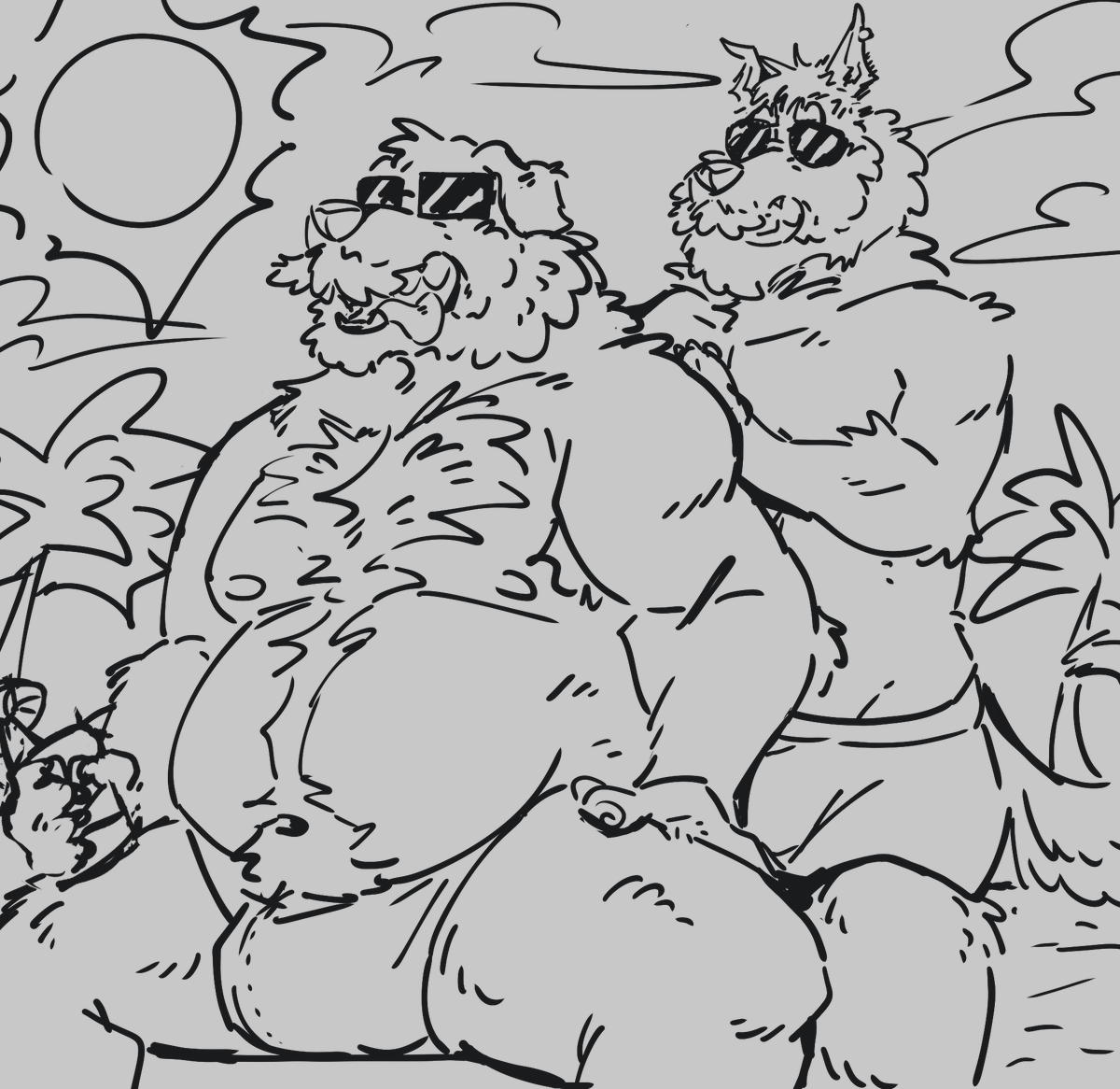 Kerim_Will's tweet photo. WIP

A friend of mine suggested I draw something with a beach day theme https://t.co/SWfO0XAzpl