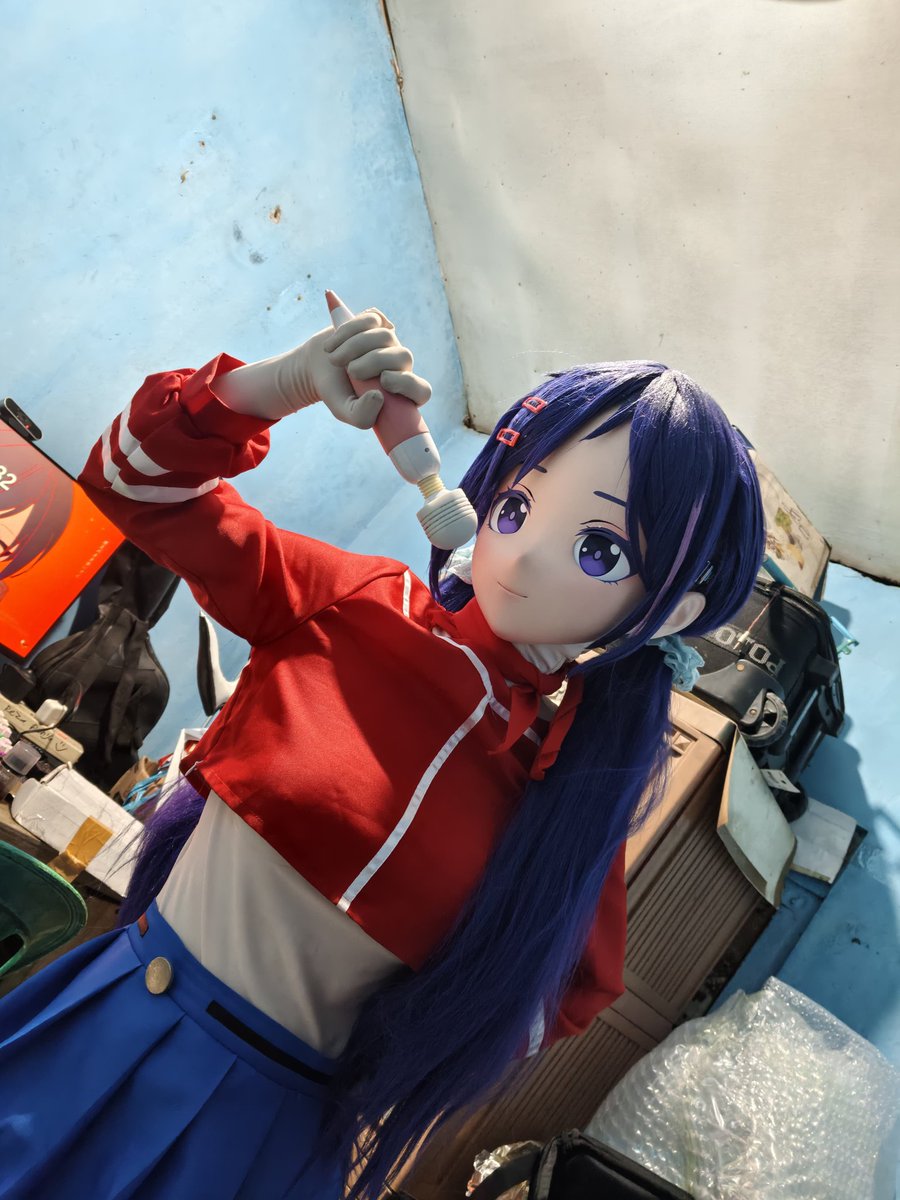 Arandocrastur's tweet photo. Let's singing together

#kigurumi https://t.co/yVjFNSpaG6