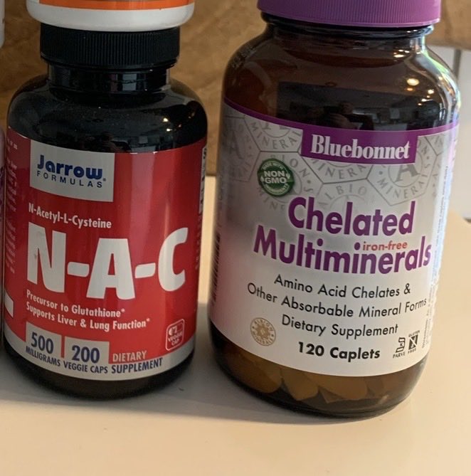 Cernovich's tweet photo. Bluebonnet cheated multi-minerals + K2 for magnesium absorption. Not optional as its bone health and magnesium is king.

Jarrow time released NAC.

Pureblood for men especially. (Has K2 as well.) https://t.co/CkA95xCGoT