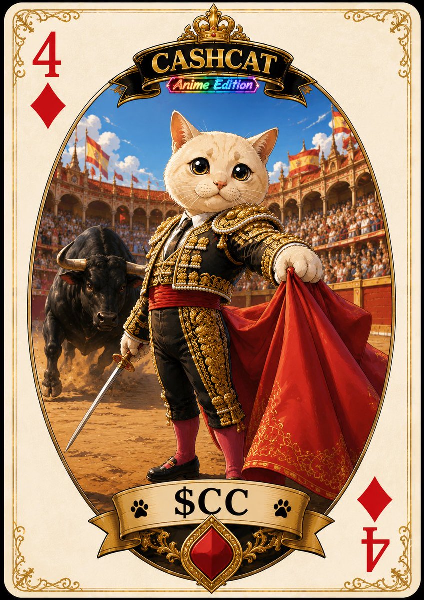CASHCAT Anime Edition tweet media