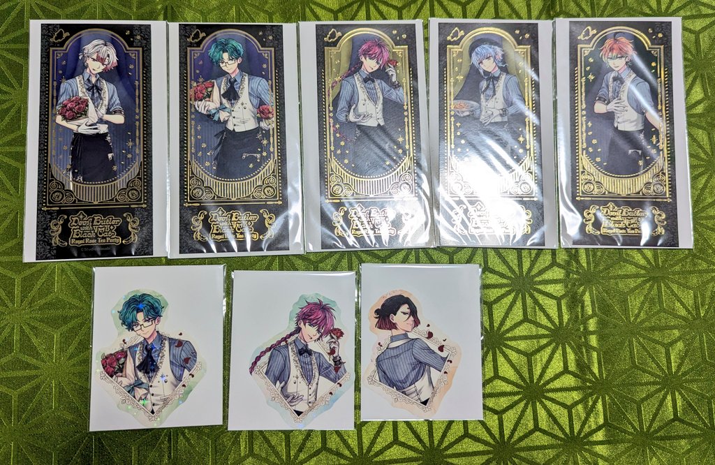 kmnk_ma's tweet photo. 悪魔執事と黒い猫 あくねこ　アニカフェ　Royal Rose Tea Party　交換 譲渡
《譲》ロノ／バスティン／ハウレス／アモン／ルカス／ナック／フルーレ／ラト／ハナマル／ユーハン／テディ
《求》ボスキ、ベレン、ラムリ(FF様分)
＞定価＋送料
※詳細リプに繋げます
FF様分の郵送は2点〜(手渡し1点◎)
→ https://t.co/2jPcuKSJoL