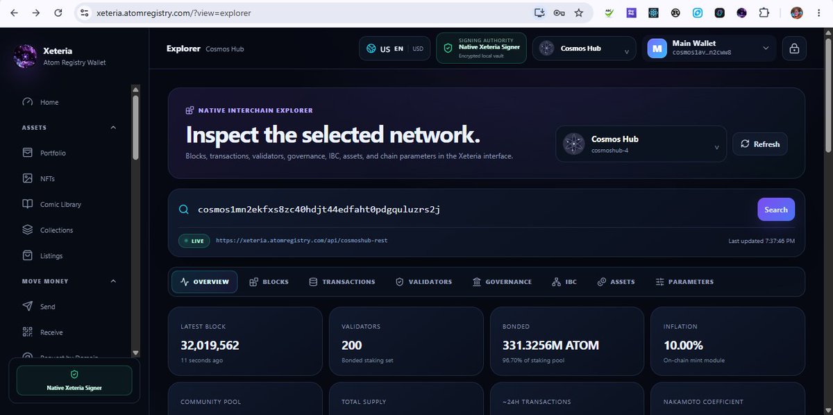 Atom Registry tweet media