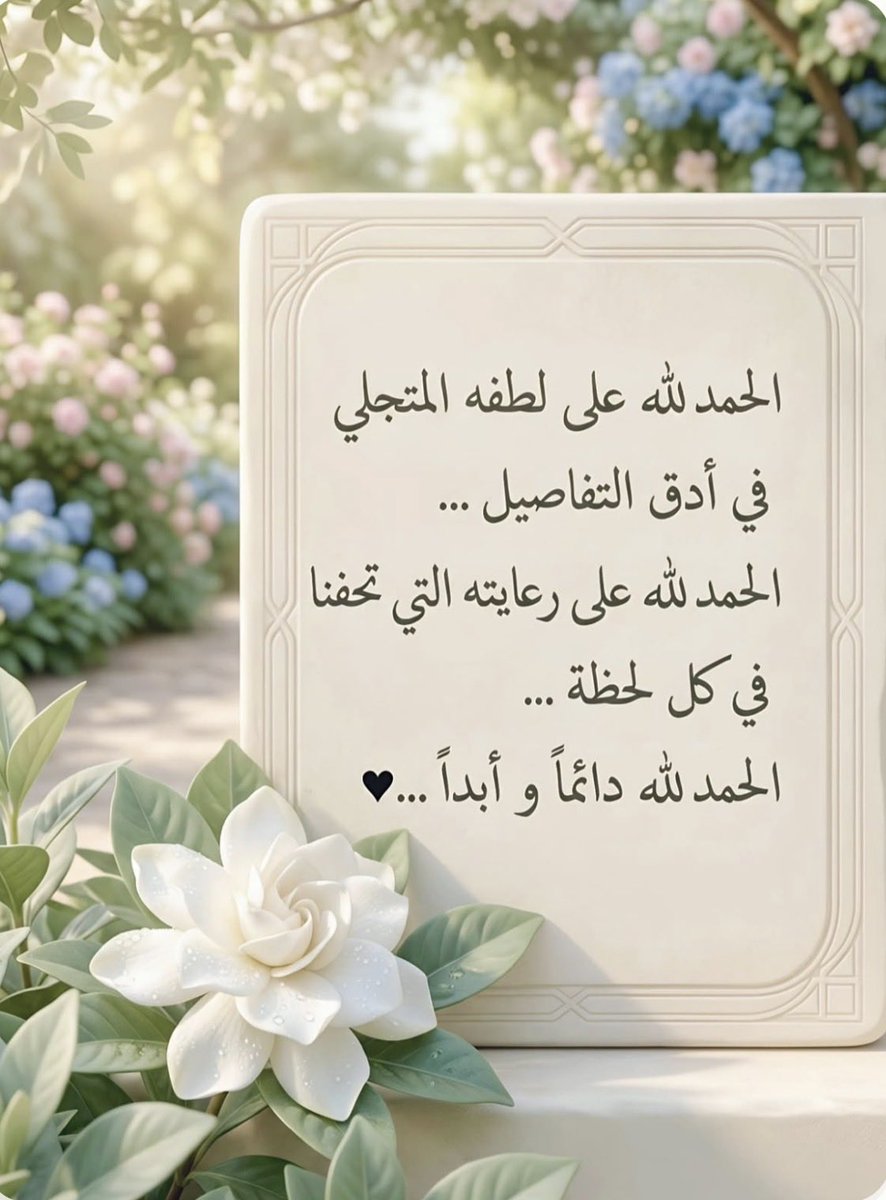 ah79ny's tweet photo. الحمدلله ملء الأرض انثرها
وملء مافي رياض الورد من عبق  🍃🤍 https://t.co/pEFhQGN5Bo