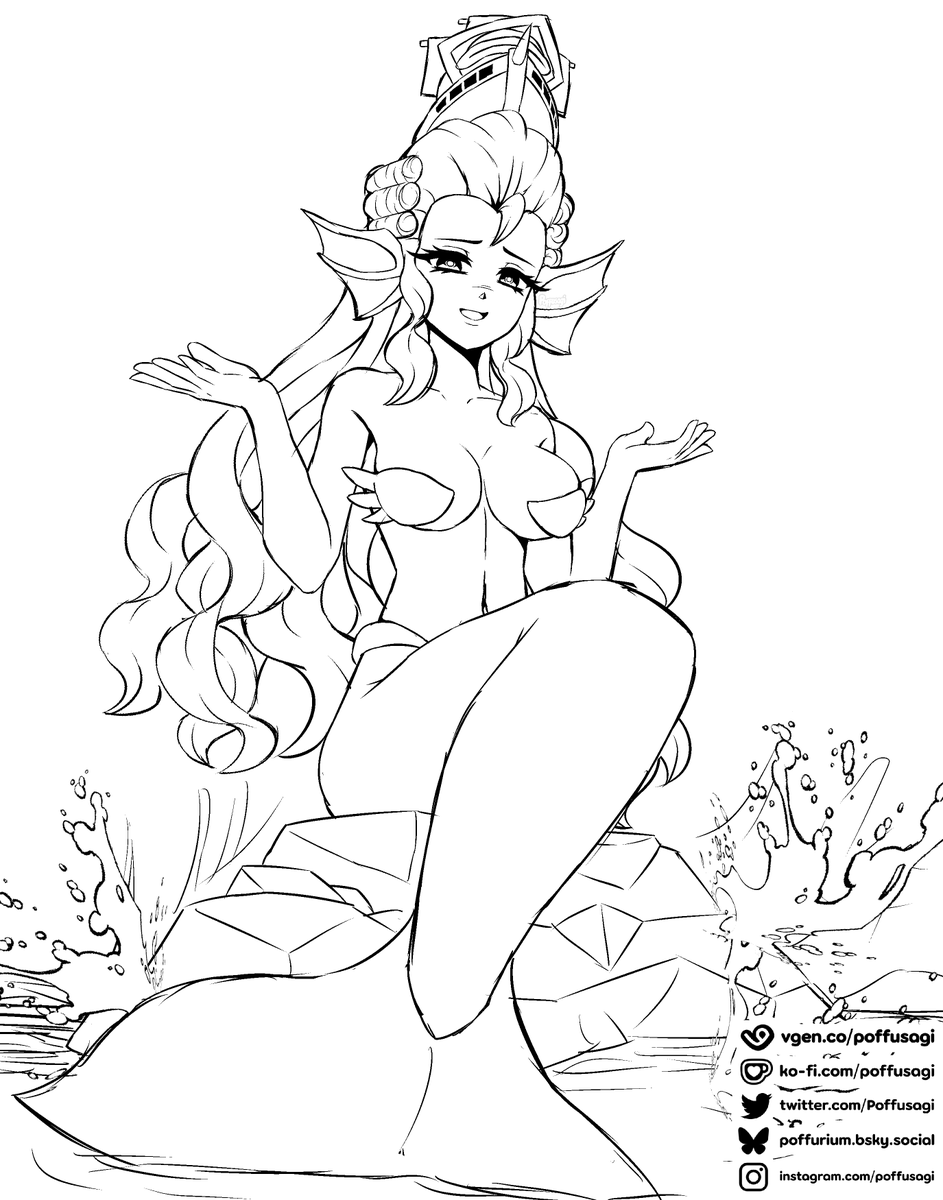 Poffu 🐇 Comms open on VGen! tweet media