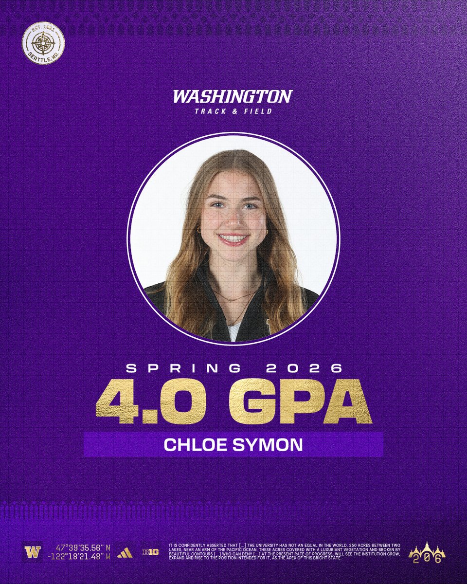 Washington Track & Field and Cross Country tweet media
