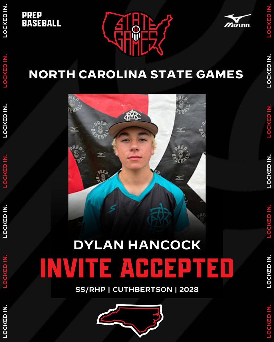 PrepBaseballNC's tweet photo. #LockedIn 😎 😎 These guys have officially accepted their invites to the first annual Tobacco Road State Games ⚾ 🇺🇸

🔋 @CaracioDre26434 @HarrisEimer @dylanhancock3 

We can't wait to see these guys show up and show out in August 💪 💪 https://t.co/V3P67uyklv
