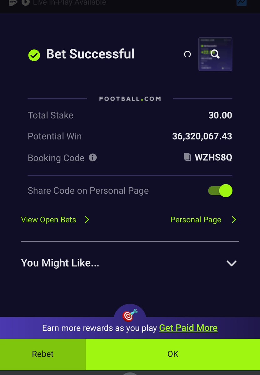Roseyybabeee's tweet photo. 🙏🤲 WZHS8Q  
tomorrow morning will drop edit 
Remove live game if you want 
Edit/flex and stake wisely 
Good night https://t.co/git8iCyNby