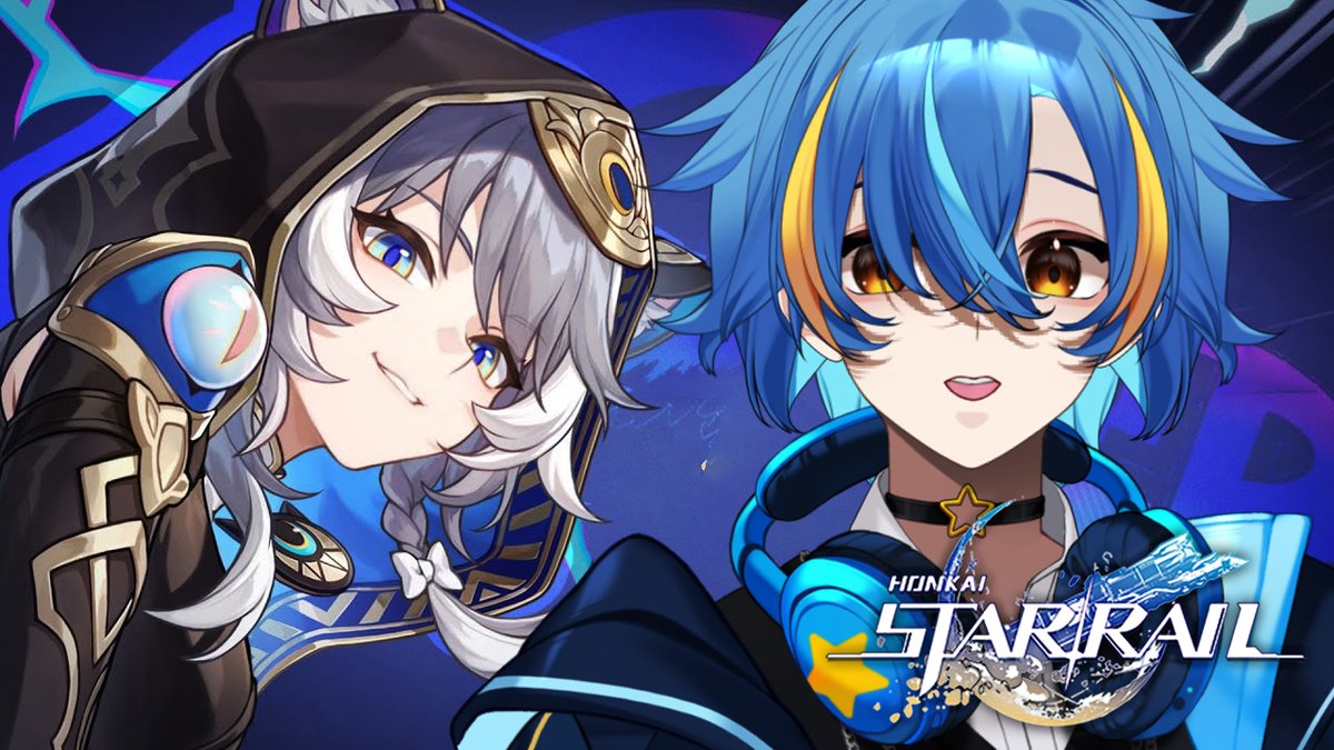 AndrawnStudios's tweet photo. 🔴 OH NO SHE'S HOT!!! Honkai Star Rail stream! Let's continue the story! https://t.co/cDGPJLTff9