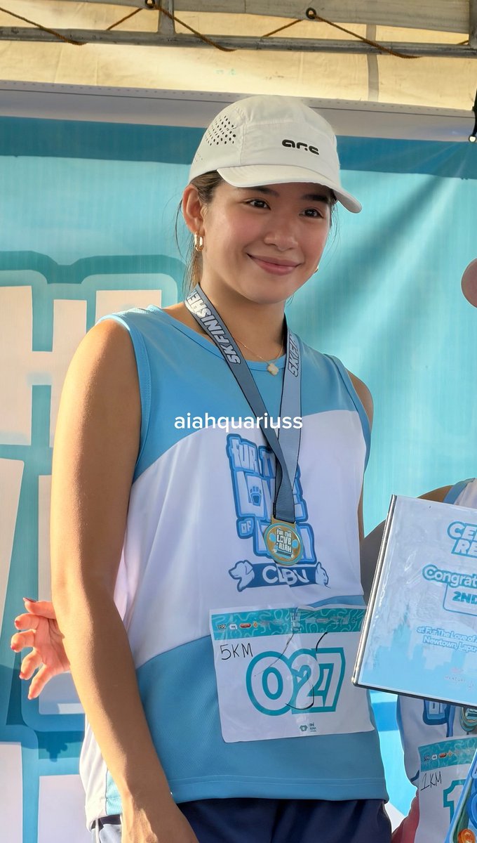 donggeez's tweet photo. ang freshiekeyks ni Aiah after the run!

#FURtheLoveOfAiahLeg3 #FTLOACebu https://t.co/W2RRWWeph6