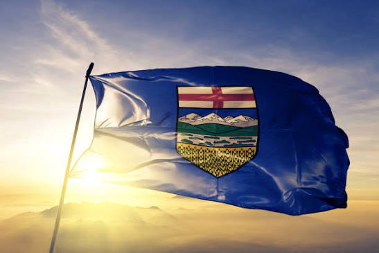 joshua_rangers's tweet photo. "Look at Alberta's flag: that St. George's Cross points straight to JESUS!

The red cross = Christ's blood shed for us on Calvary.
White field = purity & resurrection victory.

Alberta isn't 'neutral' we're a Christian province built on biblical truth and English Christian heritage.

Time to stand bold! ✝️