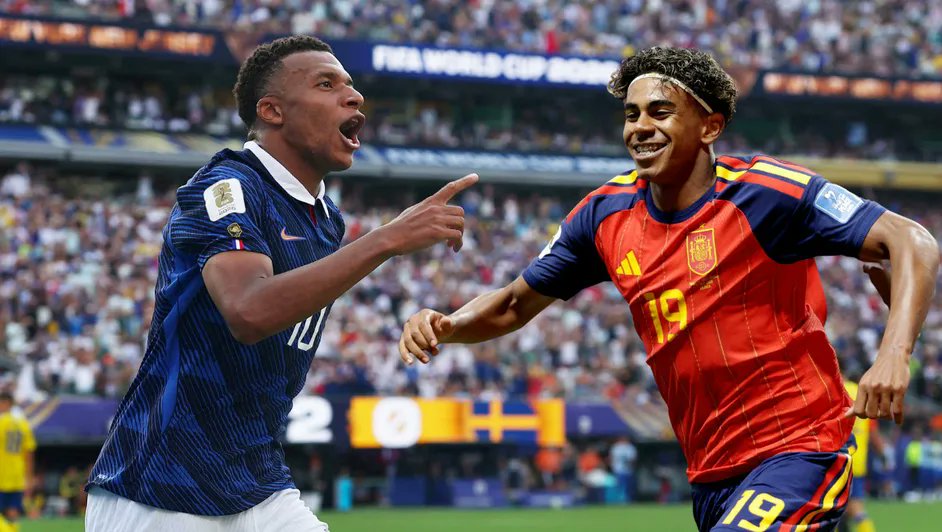laaficion's tweet photo. 🤖 ¿Francia o España? IA revela quién avanzará a la Final del Mundial 2026 🇫🇷🇪🇸

Este es su pronóstico: https://t.co/Hz0OOMCWr6 https://t.co/YErhpVru1f