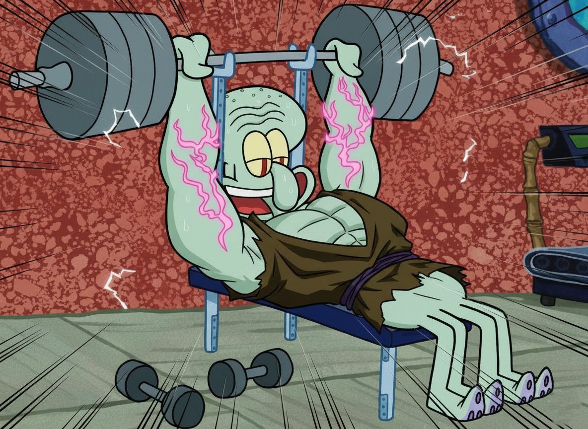 ZonasZero12's tweet photo. Tendrás el peor Mes si ignoras al Calamardo Fitness.. https://t.co/xfSiCFHqU3