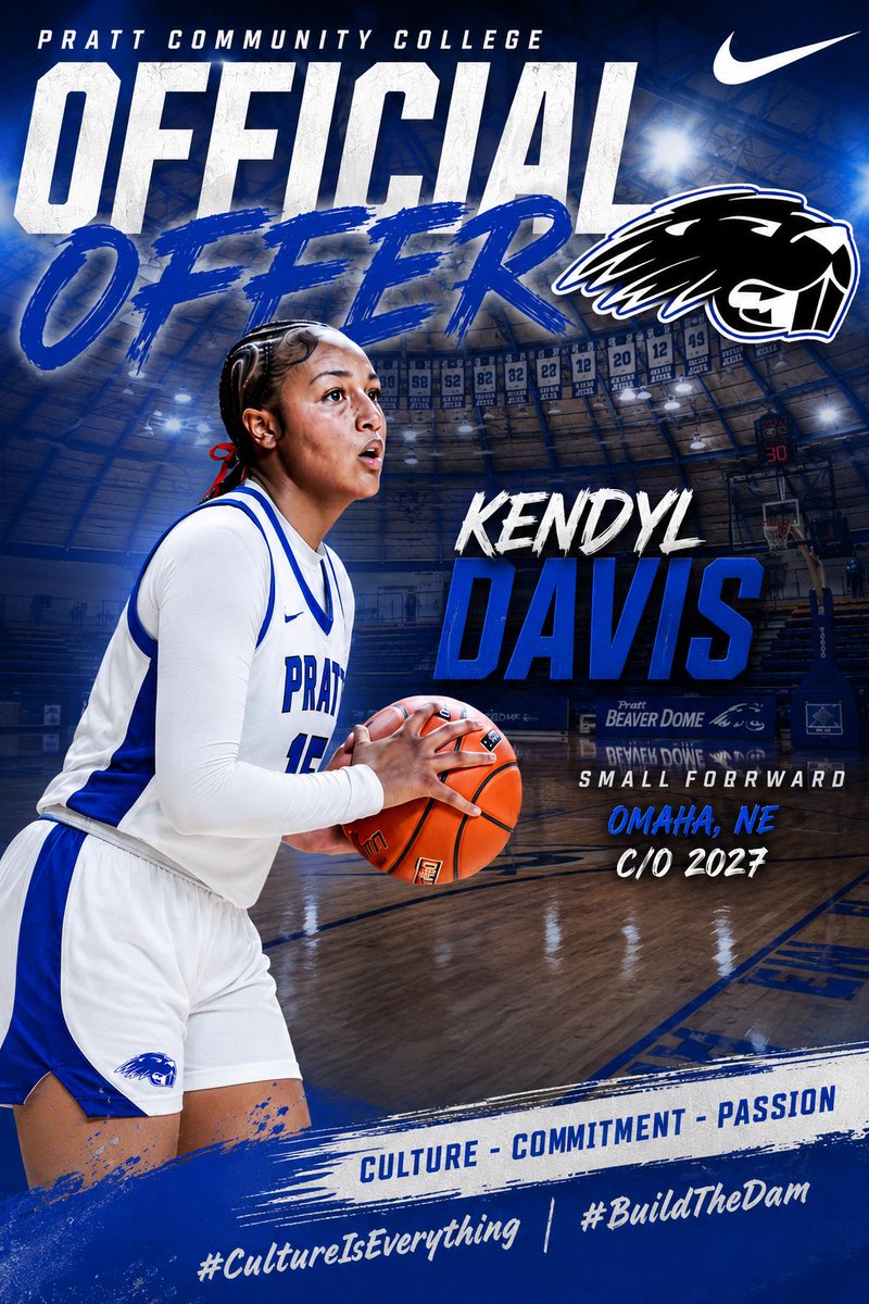 DavisKendyl08's tweet photo. After a great conversation with @CoachCJ1975  I’m blessed to receive an offer from @PrattCCwomensBB https://t.co/gRCsM8Z6OZ