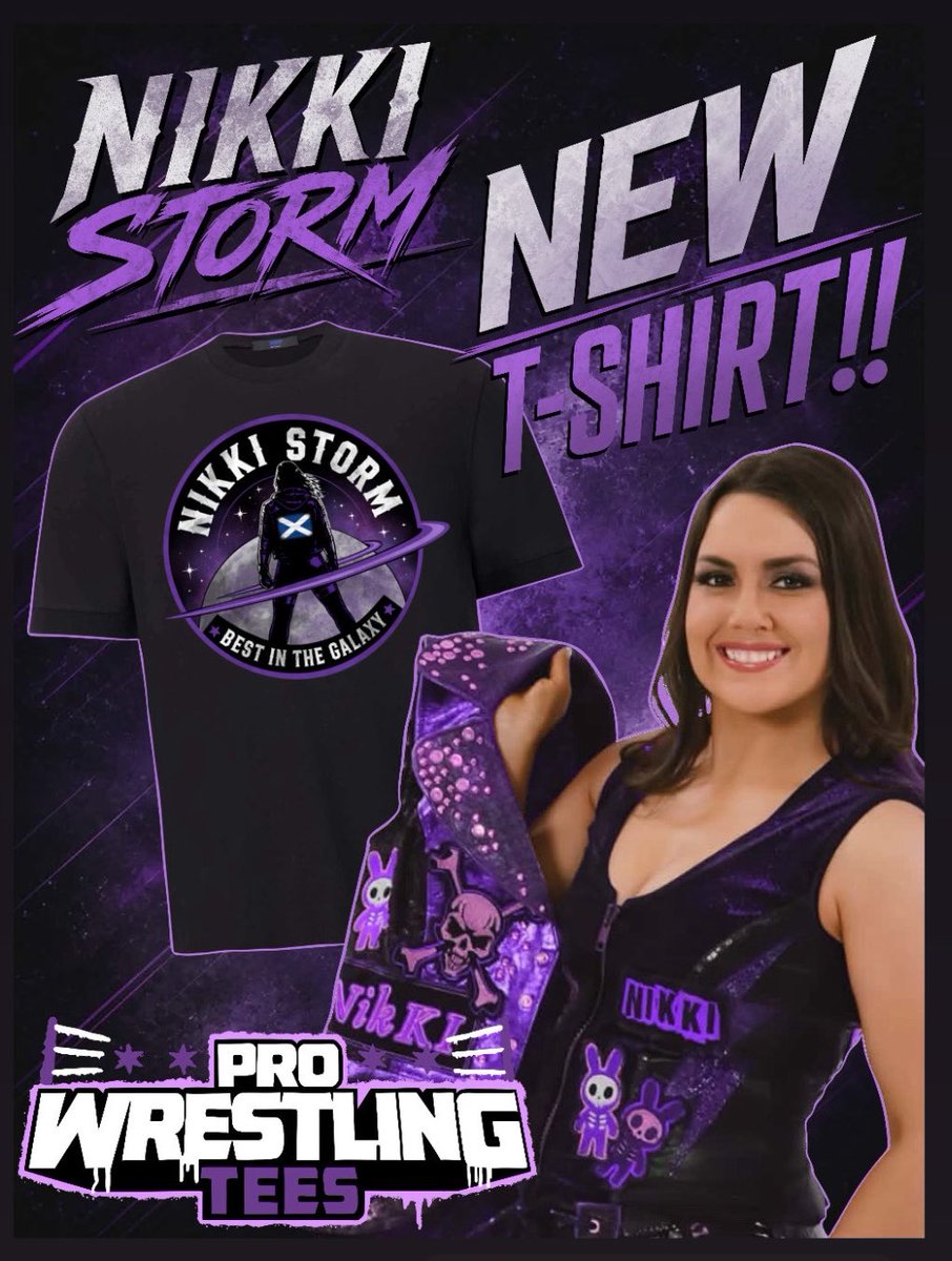nikkistorm08's tweet photo. 💜 New designs coming this week and next⚡️

Celebrate the Best in the Galaxy’s Return to the Independent Scene and as Co-Owner of @ThisIs_Progress and 
explore my @PWTees store 🌌✨

Thank you to @FournierCarol1 @jessethemark @AvocadoMolotov @dnhills (IG) for the designs thus far ❤️

New design this week is from the awesome # queteesgraphicdesigns (IG)🔥💫