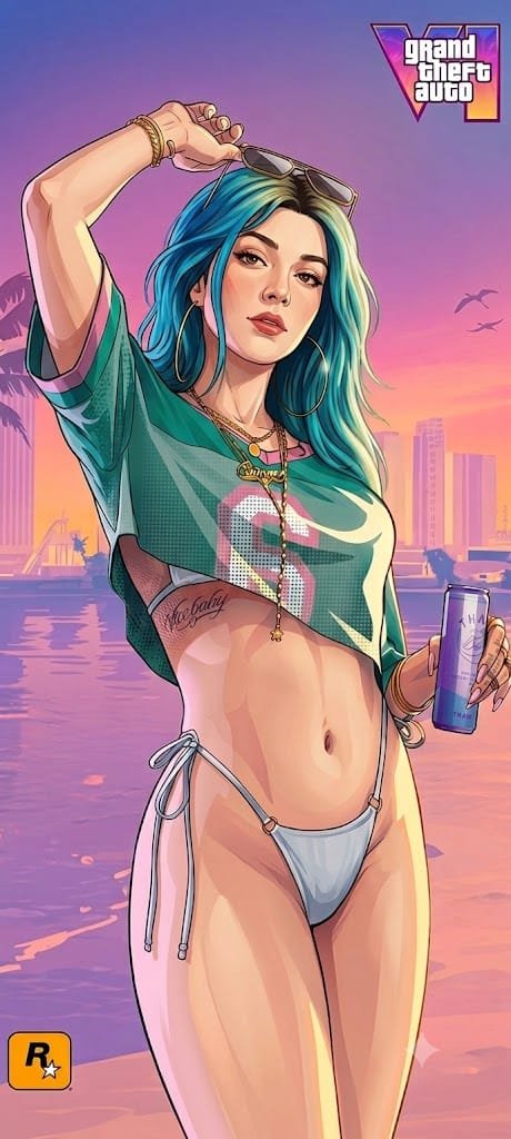 iamkatary's tweet photo. Eu em 4k GTA6, amei 💙🩵
#gta6 #gtavi #gaming #gamegirl #artia https://t.co/KNuYTb5jnS