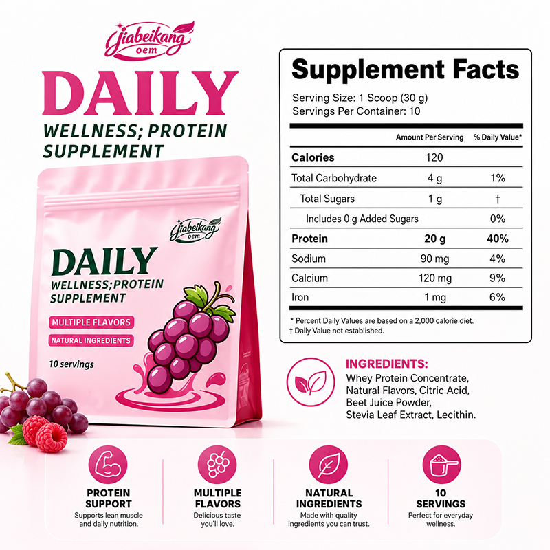 jiabeikang1's tweet photo. 💪Our OEM/ODM protein powder solutions help brands create custom formulas, unique flavors, and market-ready products with flexible customization options.
✔ Private Label Support
✔ Quality Manufacturing
Launch your next nutrition product with confidence.
#ProteinPowder #OEM https://t.co/fEGMdVe811
