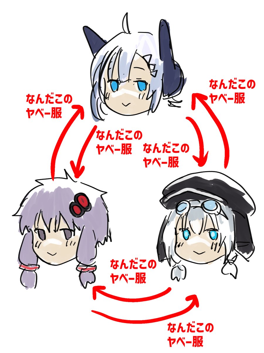extreme_nattou's tweet photo. 人間、3人集まれば派閥が出来ると申しまして https://t.co/1Upn686zFJ